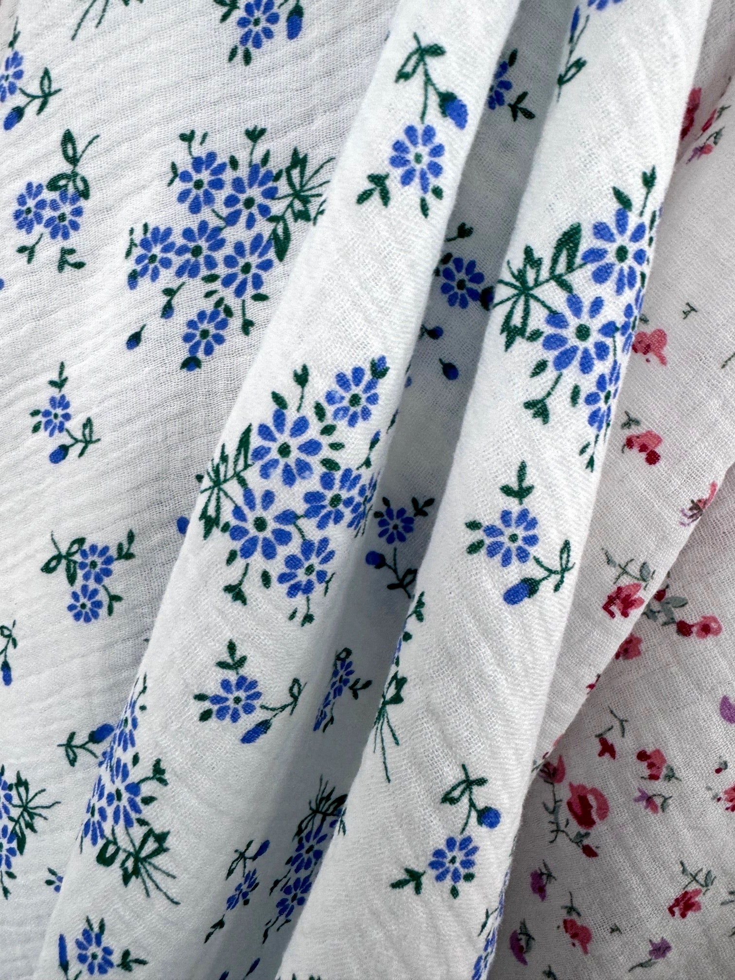 Muselina Din Bumbac Imprimata