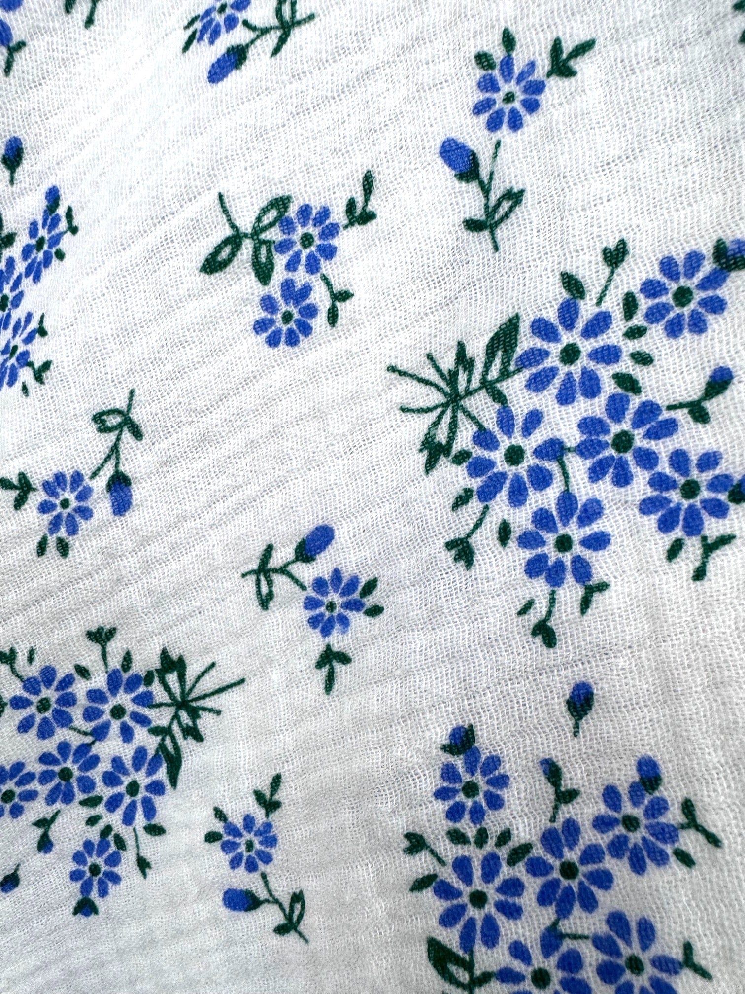 Muselina Din Bumbac Imprimata