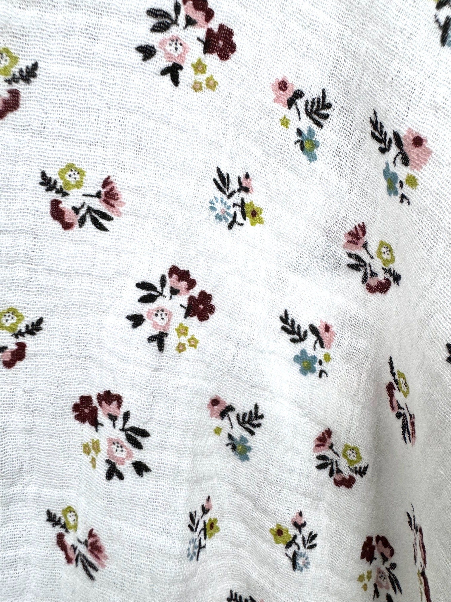 Muselina Din Bumbac Imprimata