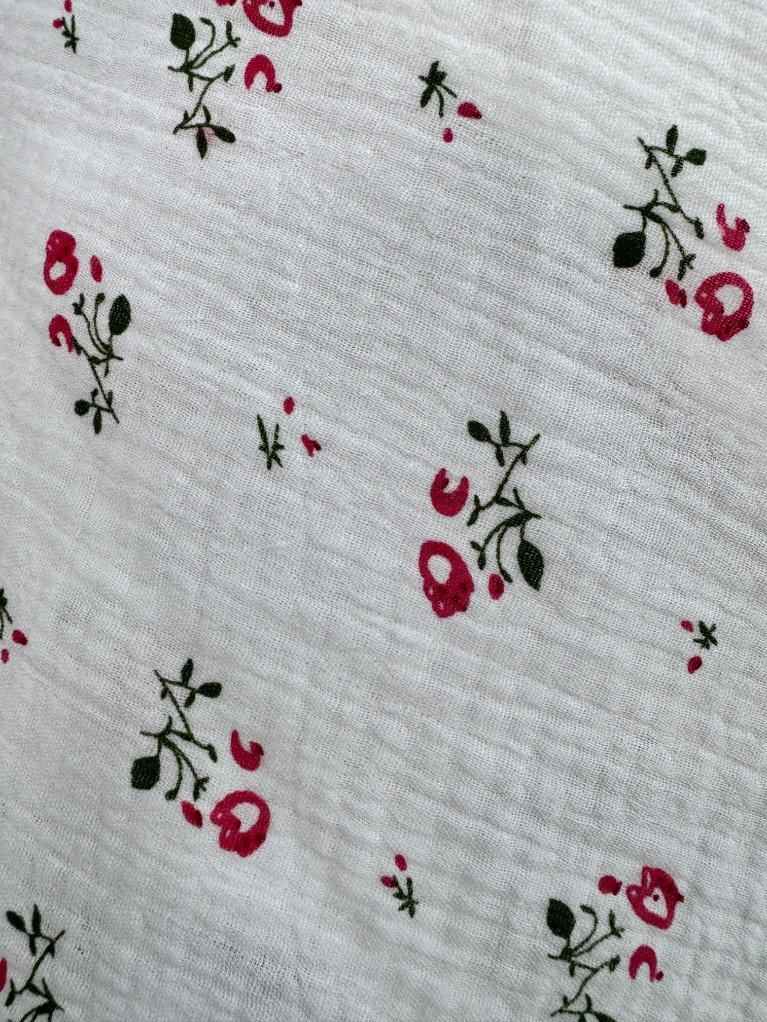 Muselina Din Bumbac Imprimata