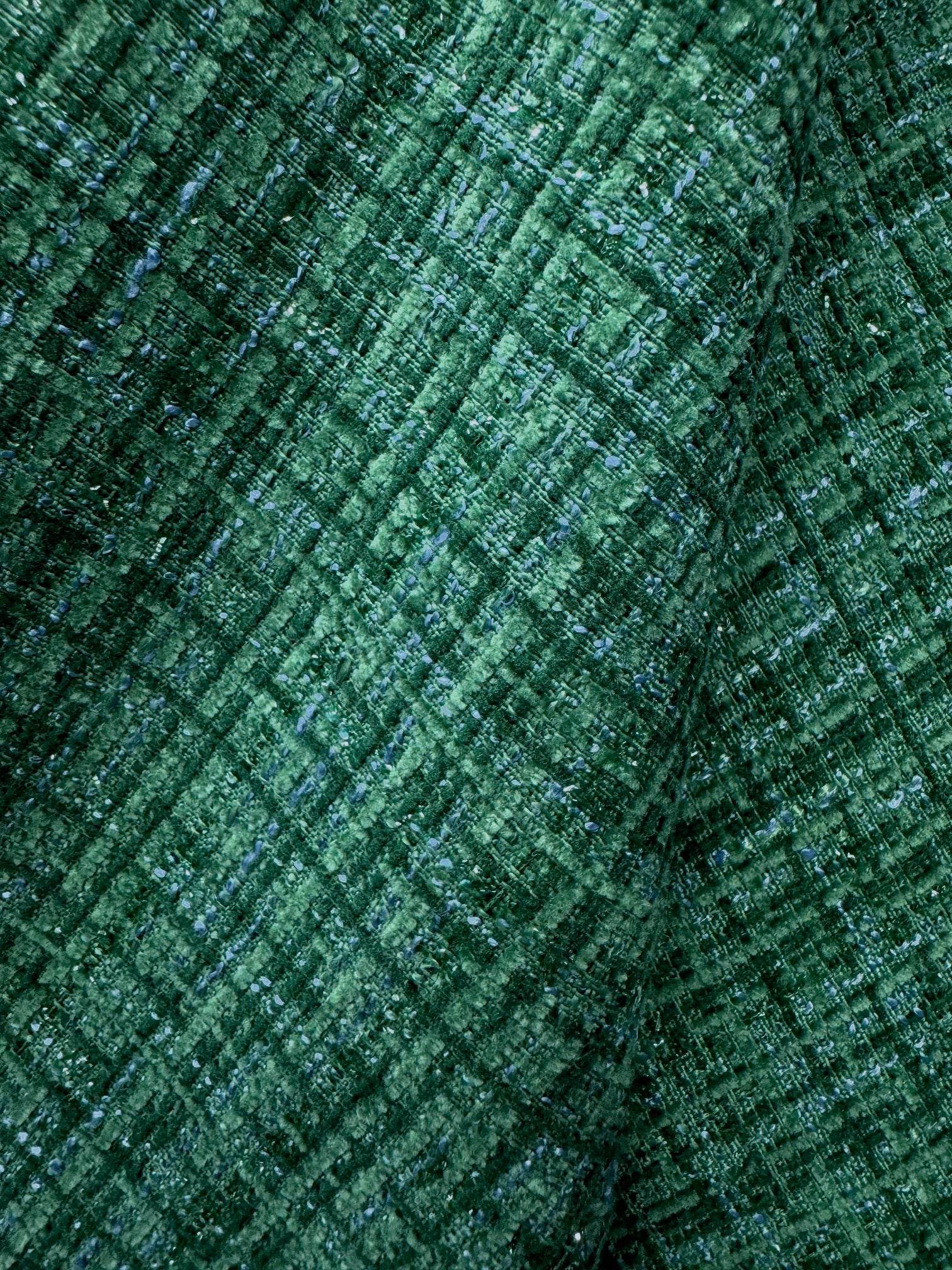 Stofa Tweed Verde