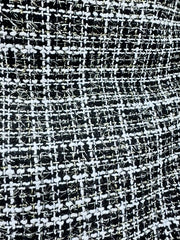 Stofa Tweed Negru