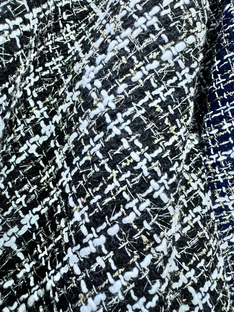 Stofa Tweed Negru
