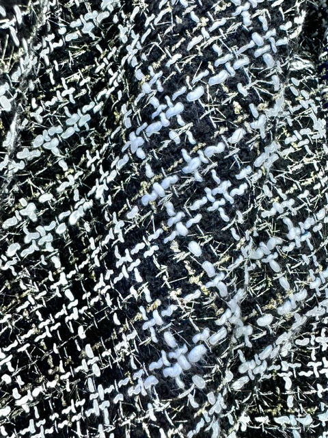 Stofa Tweed Negru
