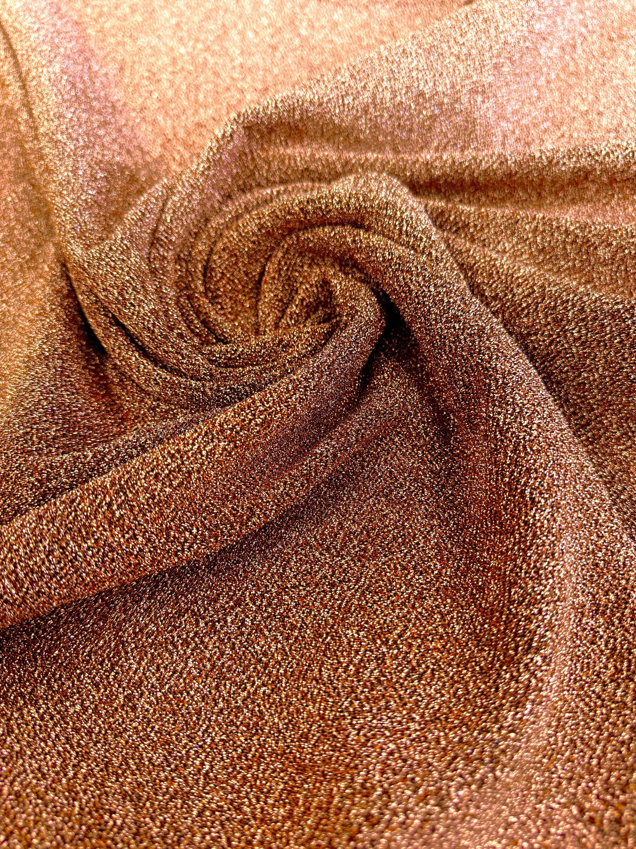 Lurex Elastic Bronz