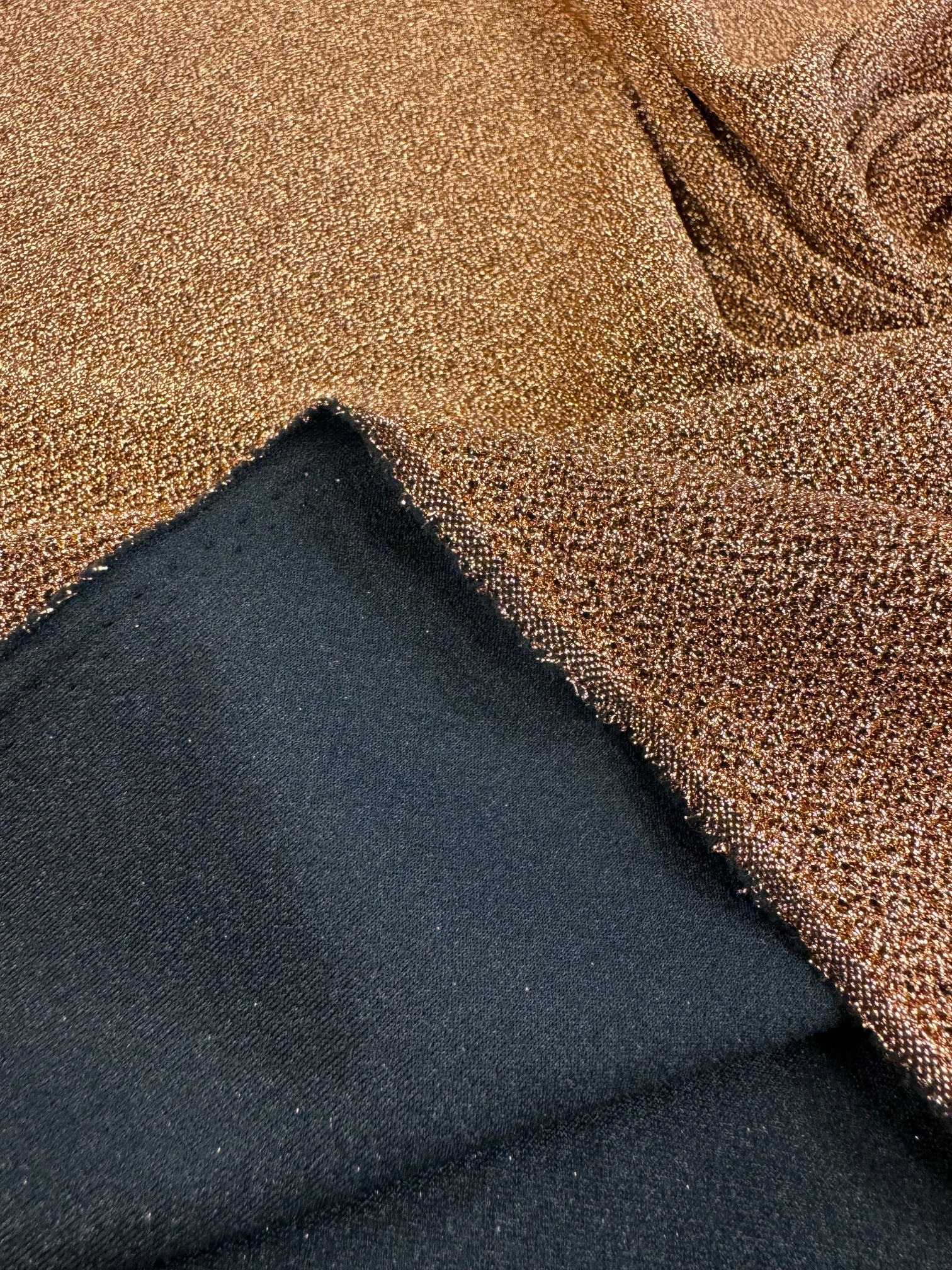 Lurex Elastic Bronz