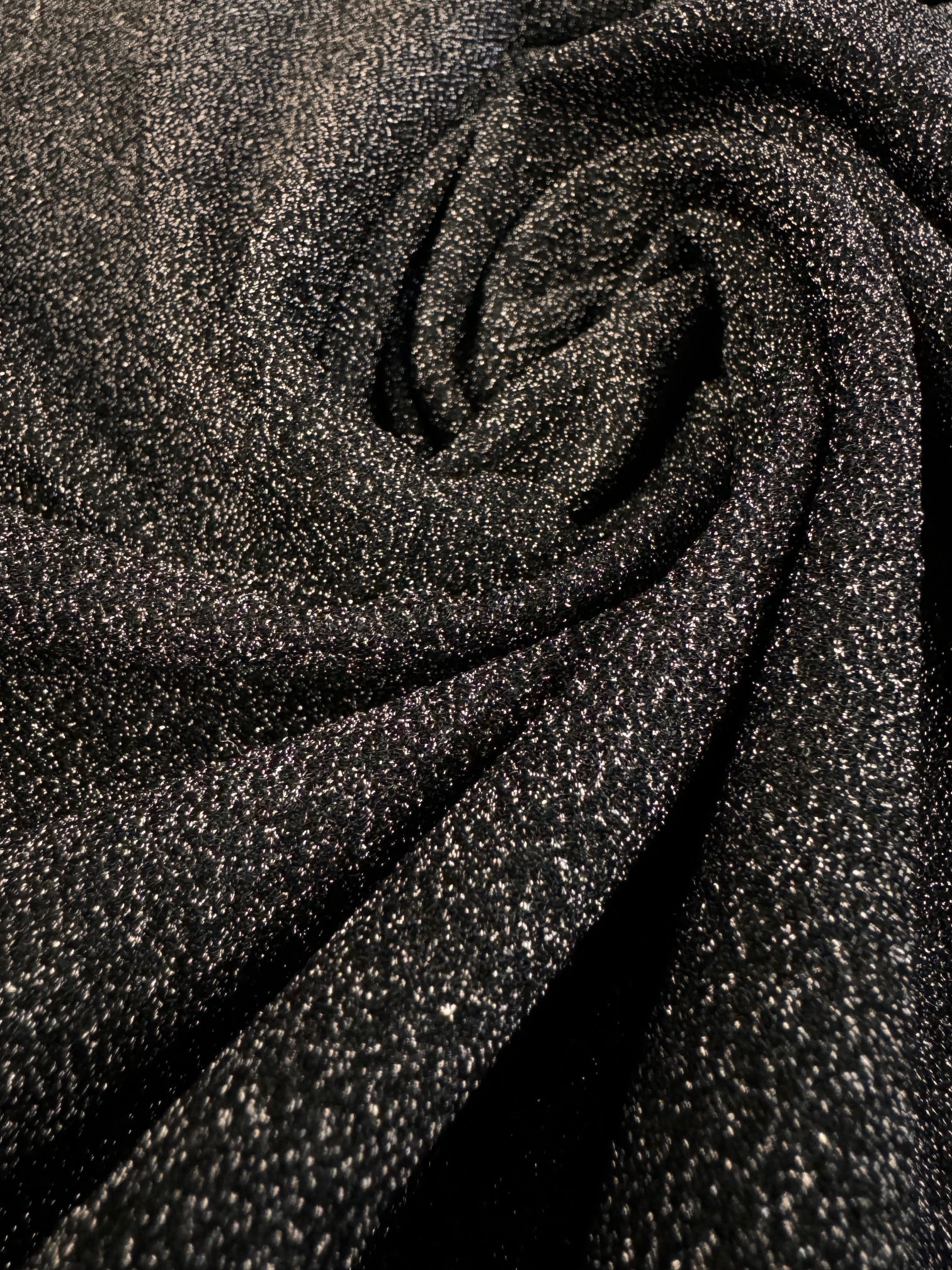 Lurex Elastic Negru