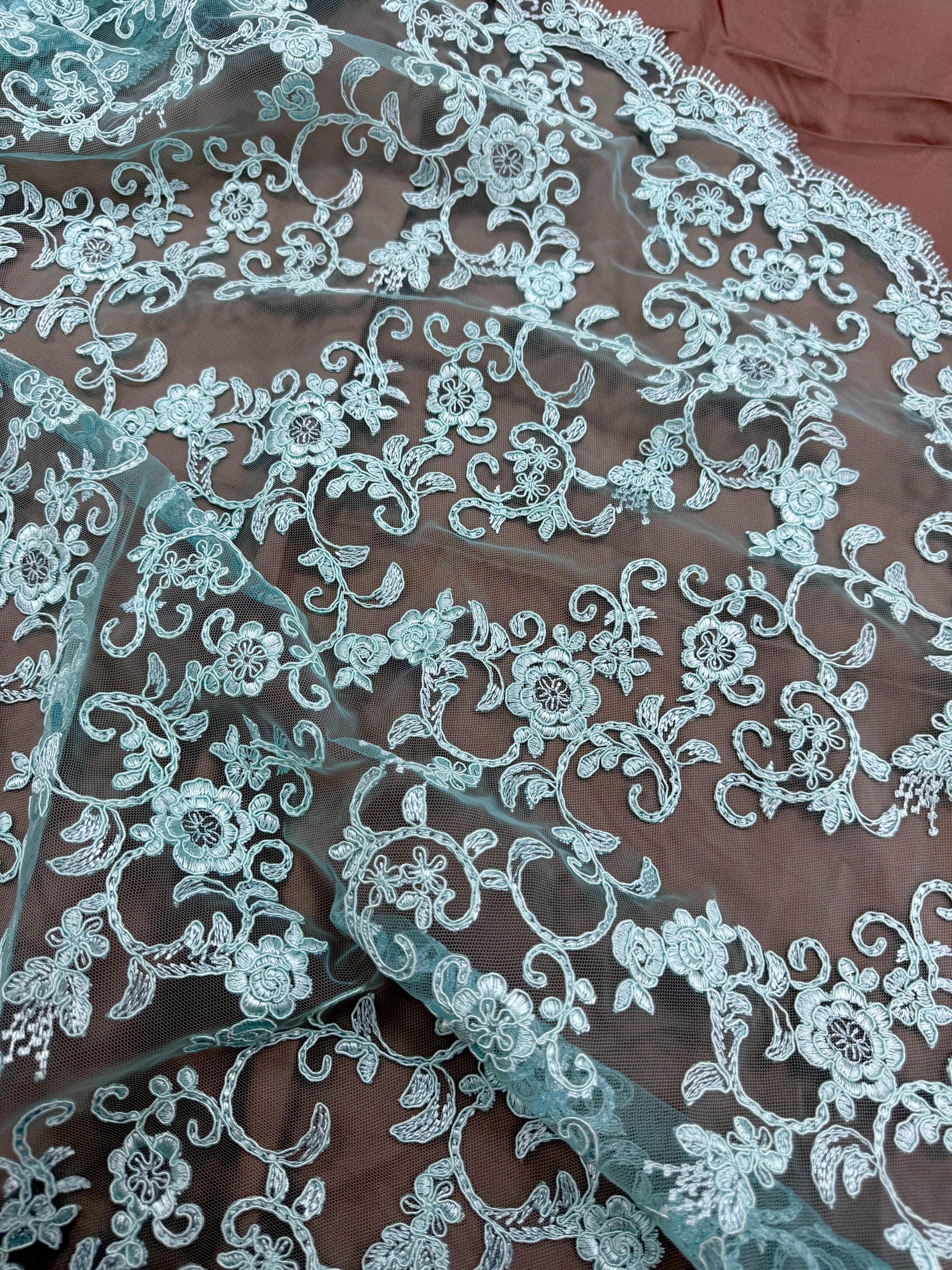 Broderie Pe Tull Turcoaz