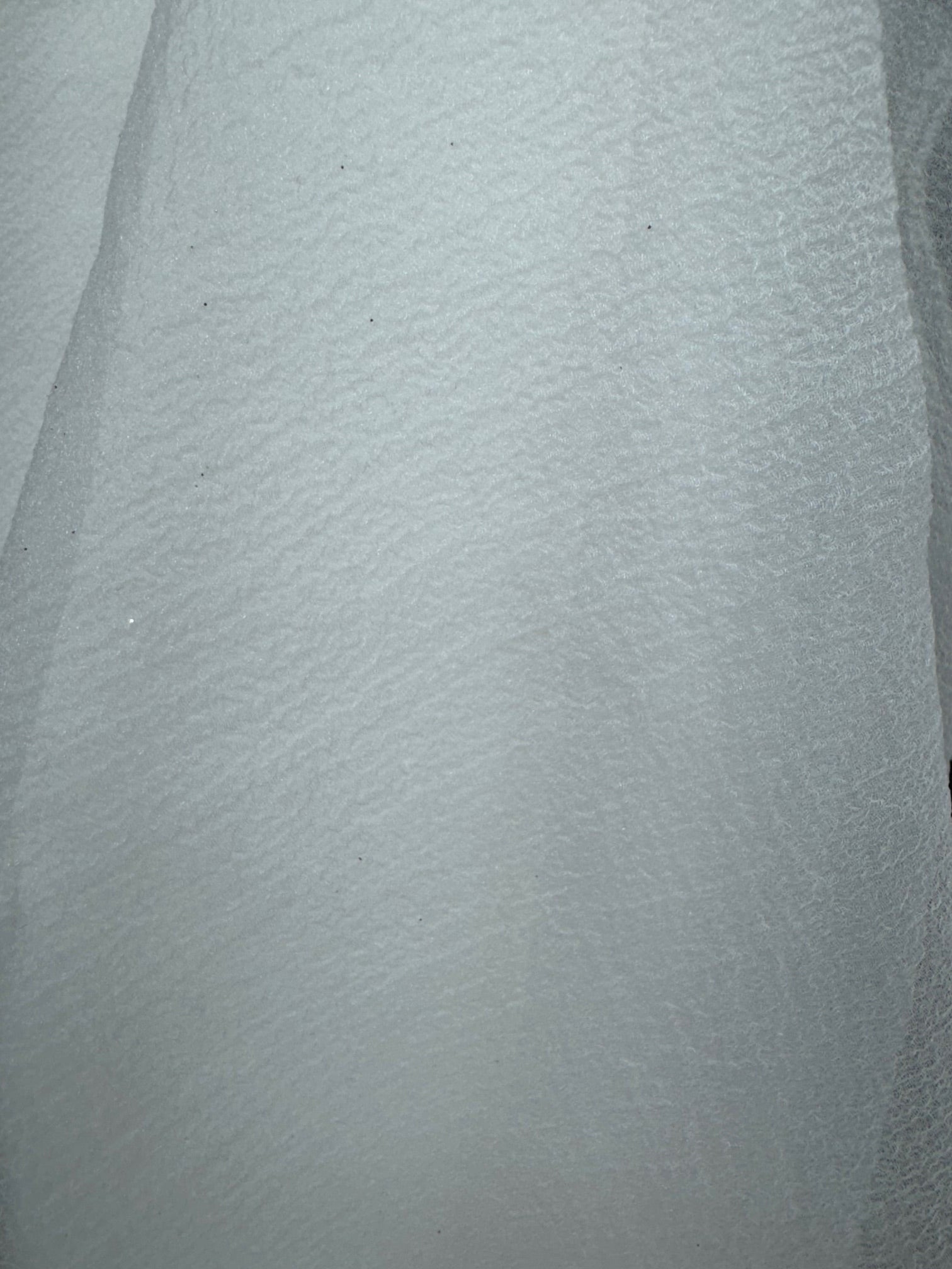 Voal De Organza, Alb