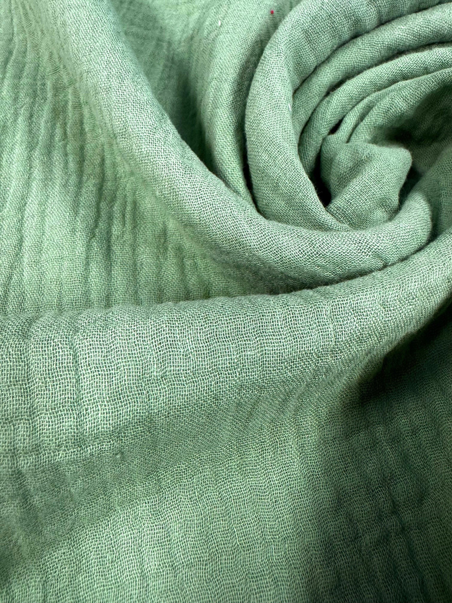 Muselina Din Bumbac, Verde