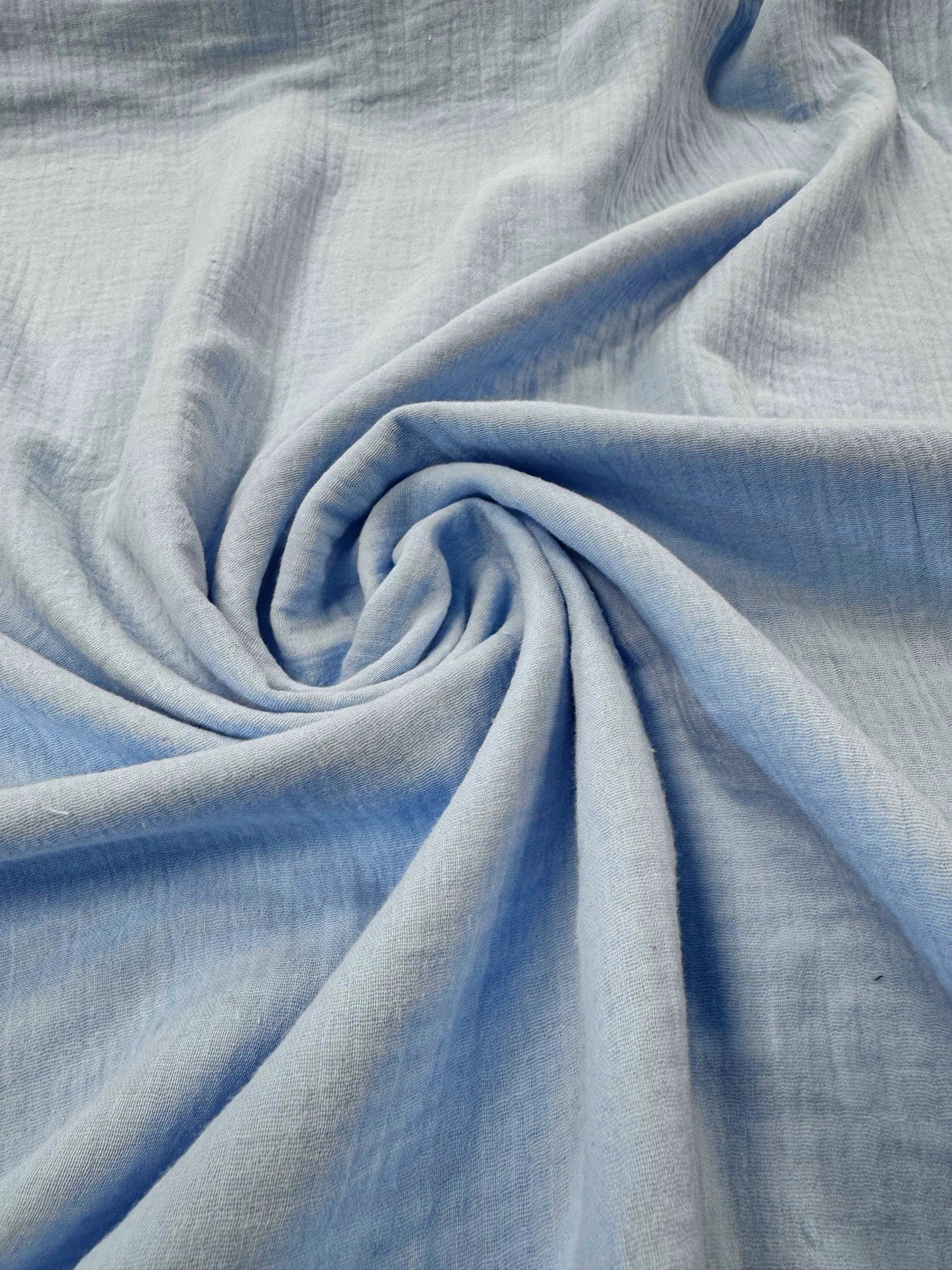 Muselina Din Bumbac, Bleu
