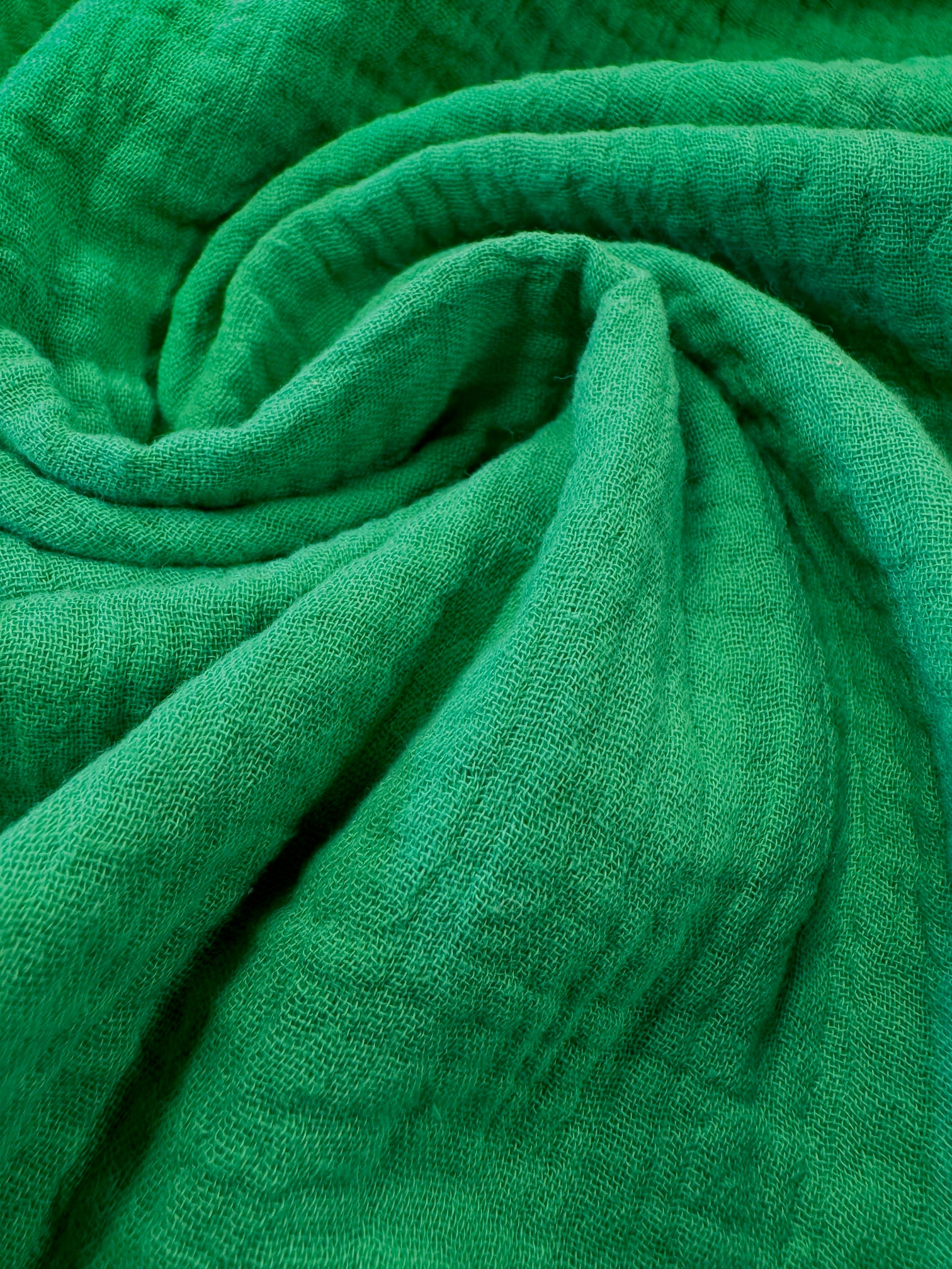 Muselina Din Bumbac, Verde