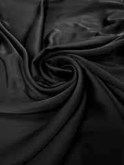 Matase Elastica Dublu Satinata. Negru