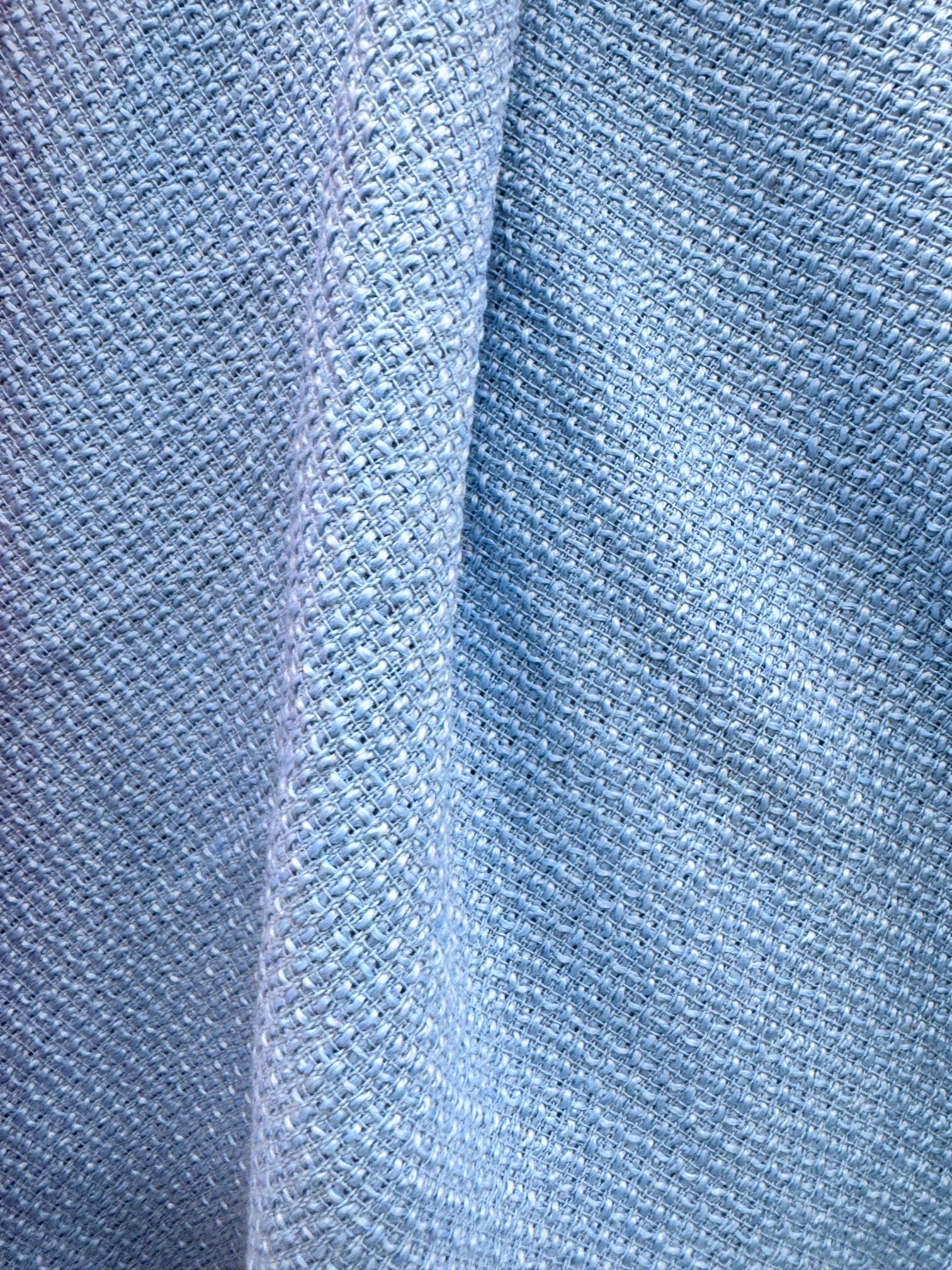 Stofa Tip Chanel, Bleu