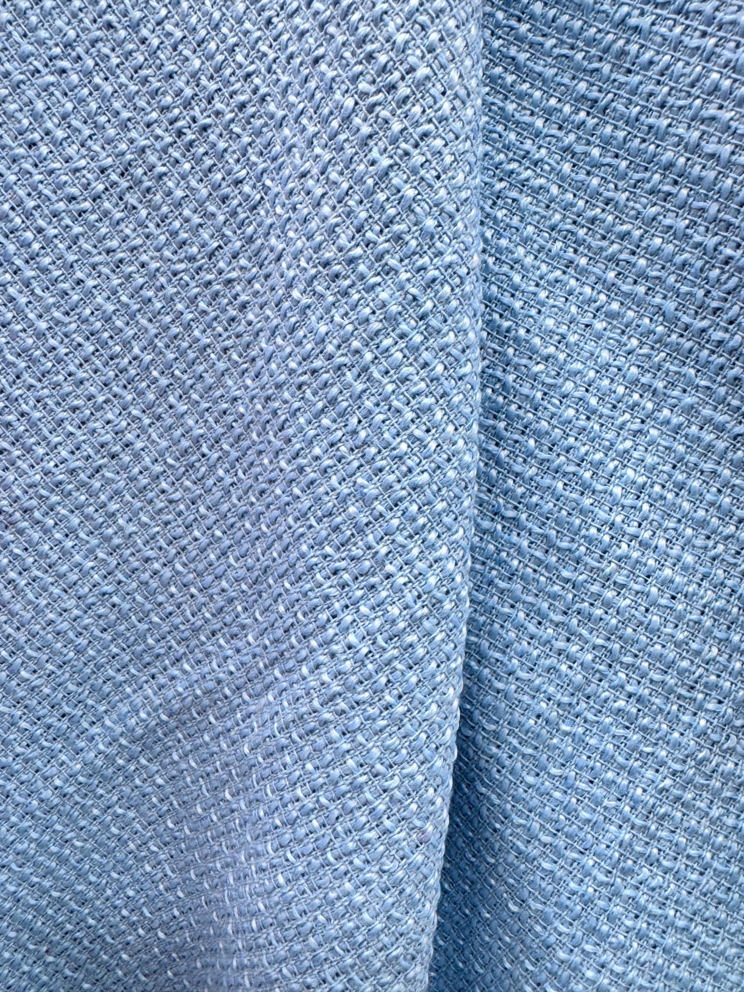 Stofa Tip Chanel, Bleu
