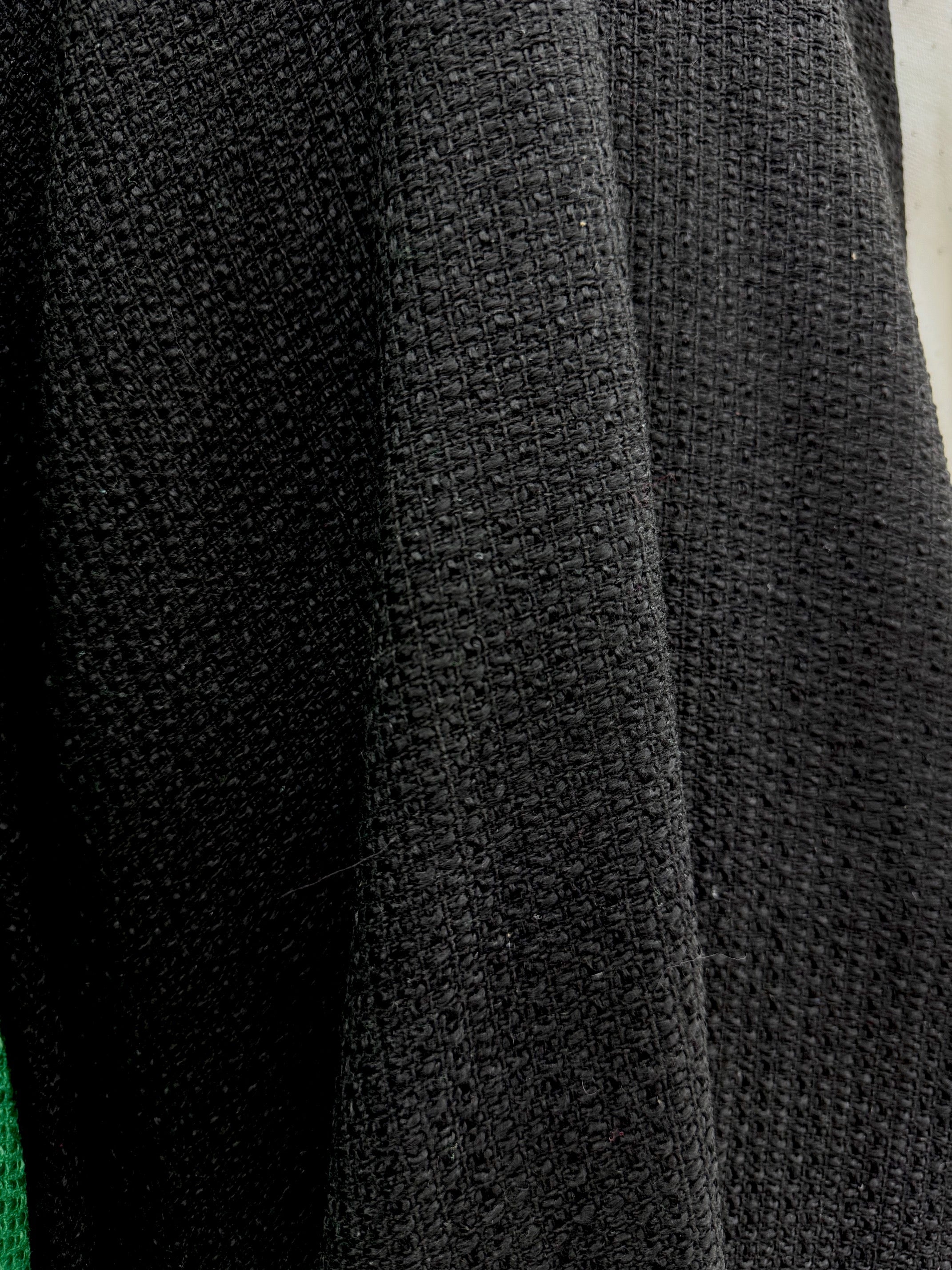Stofa Tip Chanel, Negru