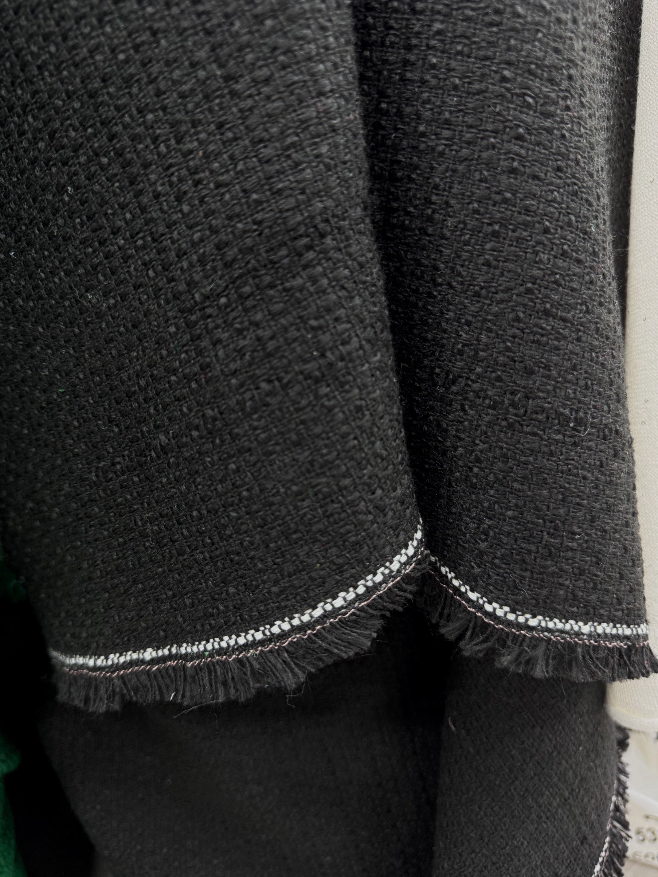 Stofa Tip Chanel, Negru