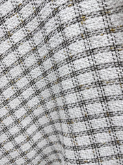 Stofa Tweed Cu Fir Lurex Auriu