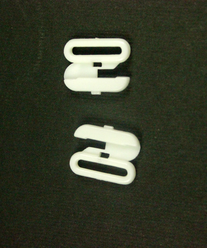 Inchizatoare Sutien, 12/16mm, Alb