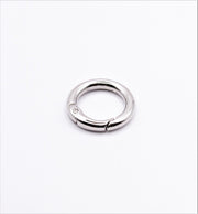 Inel Carabina Metal, 15mm, Argintiu