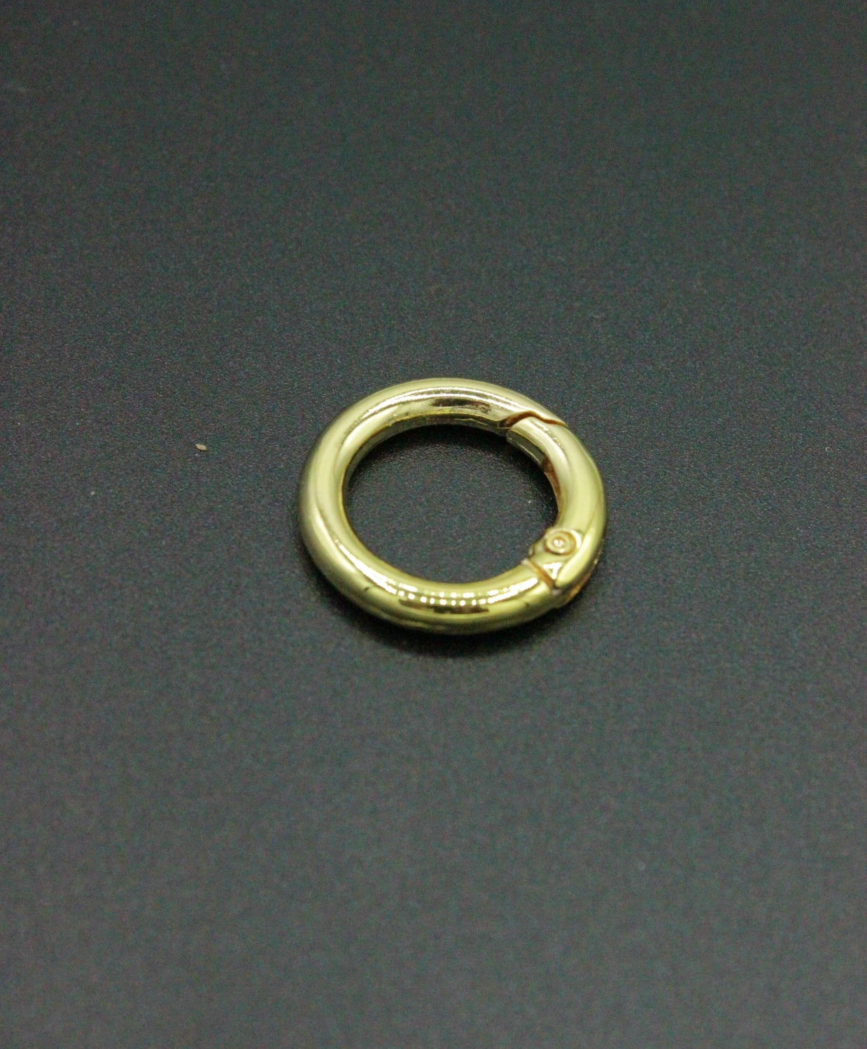 Inel Carabina Metal, 16mm, Auriu