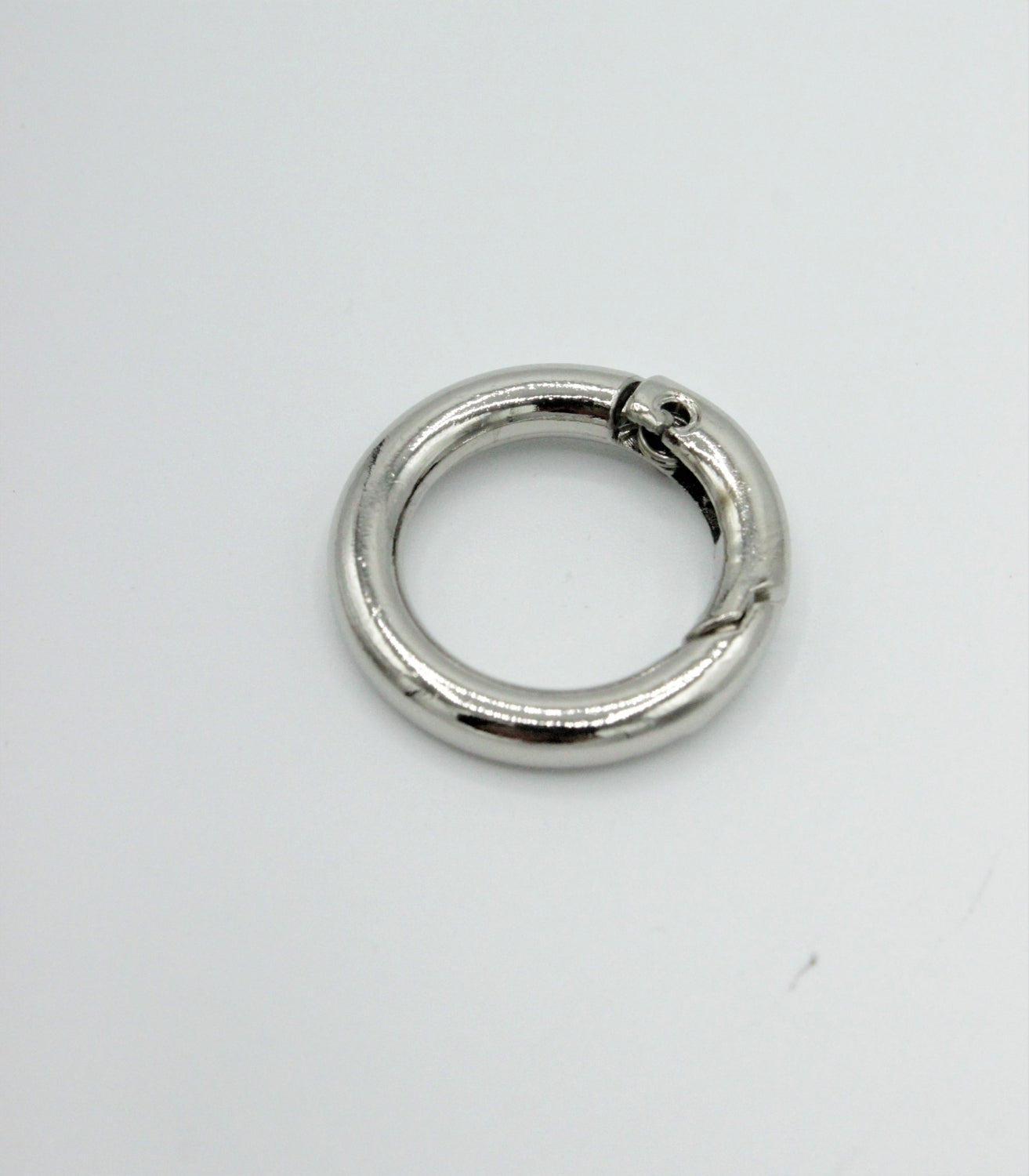 Inel Carabina Metal, 16mm, Argintiu