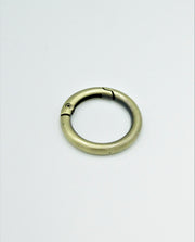 Inel Carabina Metal, 25mm, Bronz