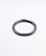 Inel Carabina Metal, 40mm, Argintiu Rodiat