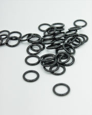 Anouri Metalice, Negru, 10mm