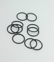 Anouri Metalice, Negru, 20mm