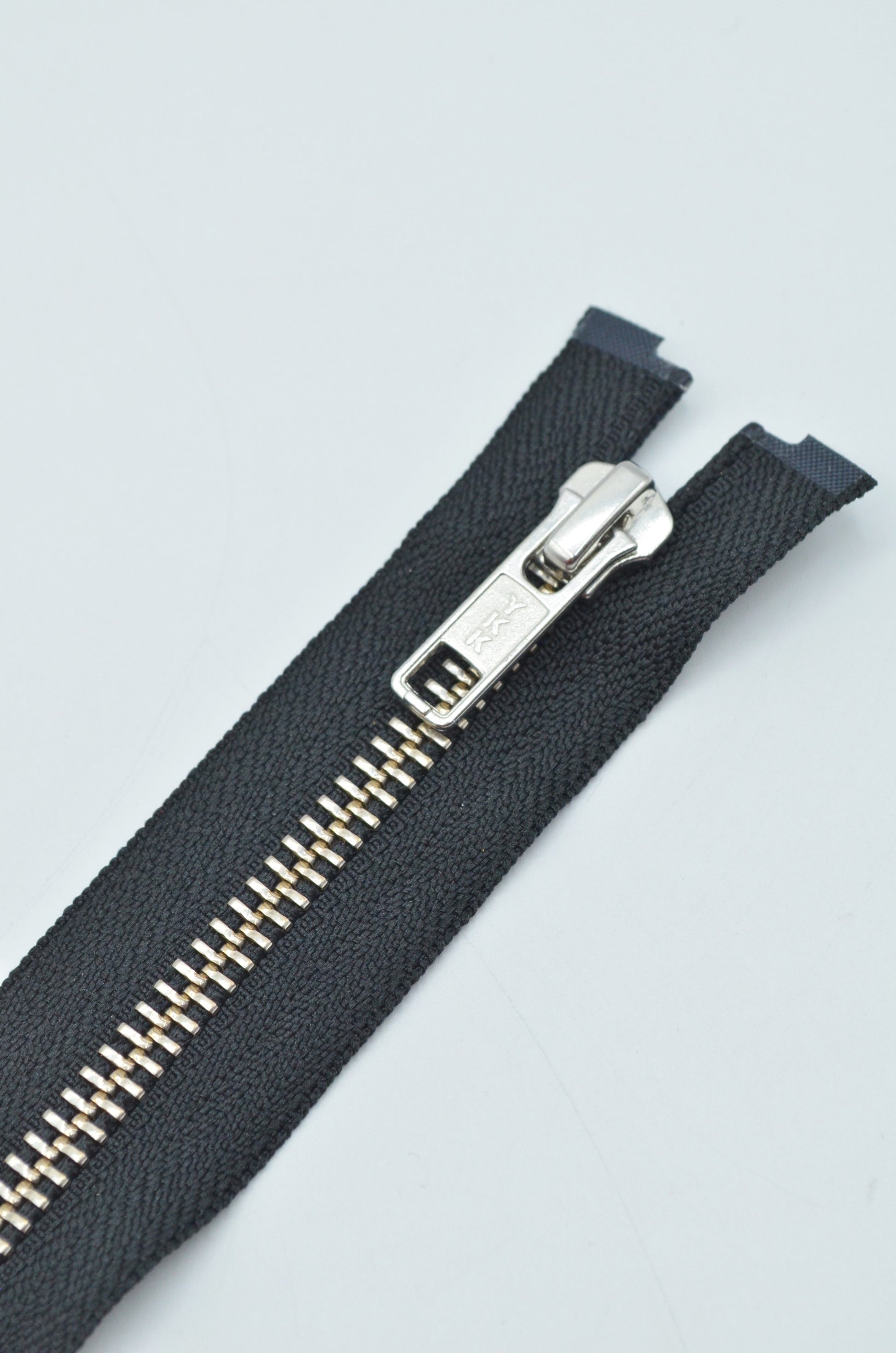 Fermoar YKK Metalic Detasabil 20cm, Negru