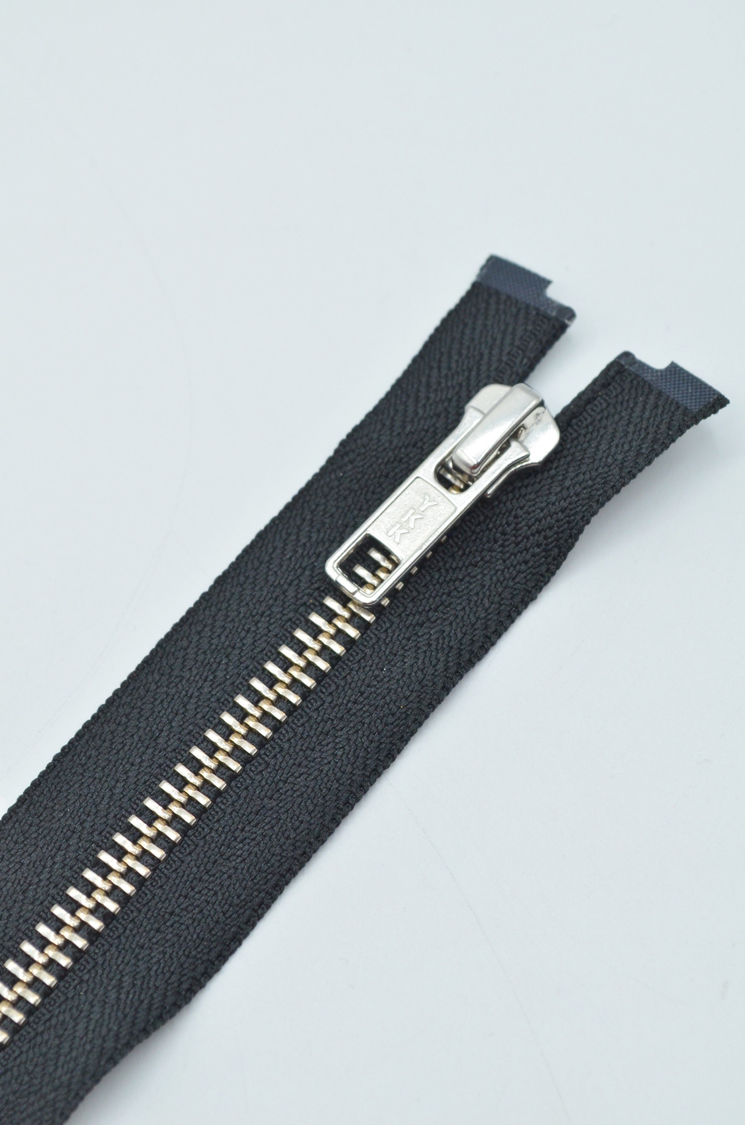 Fermoar YKK Metalic Detasabil 20cm, Negru