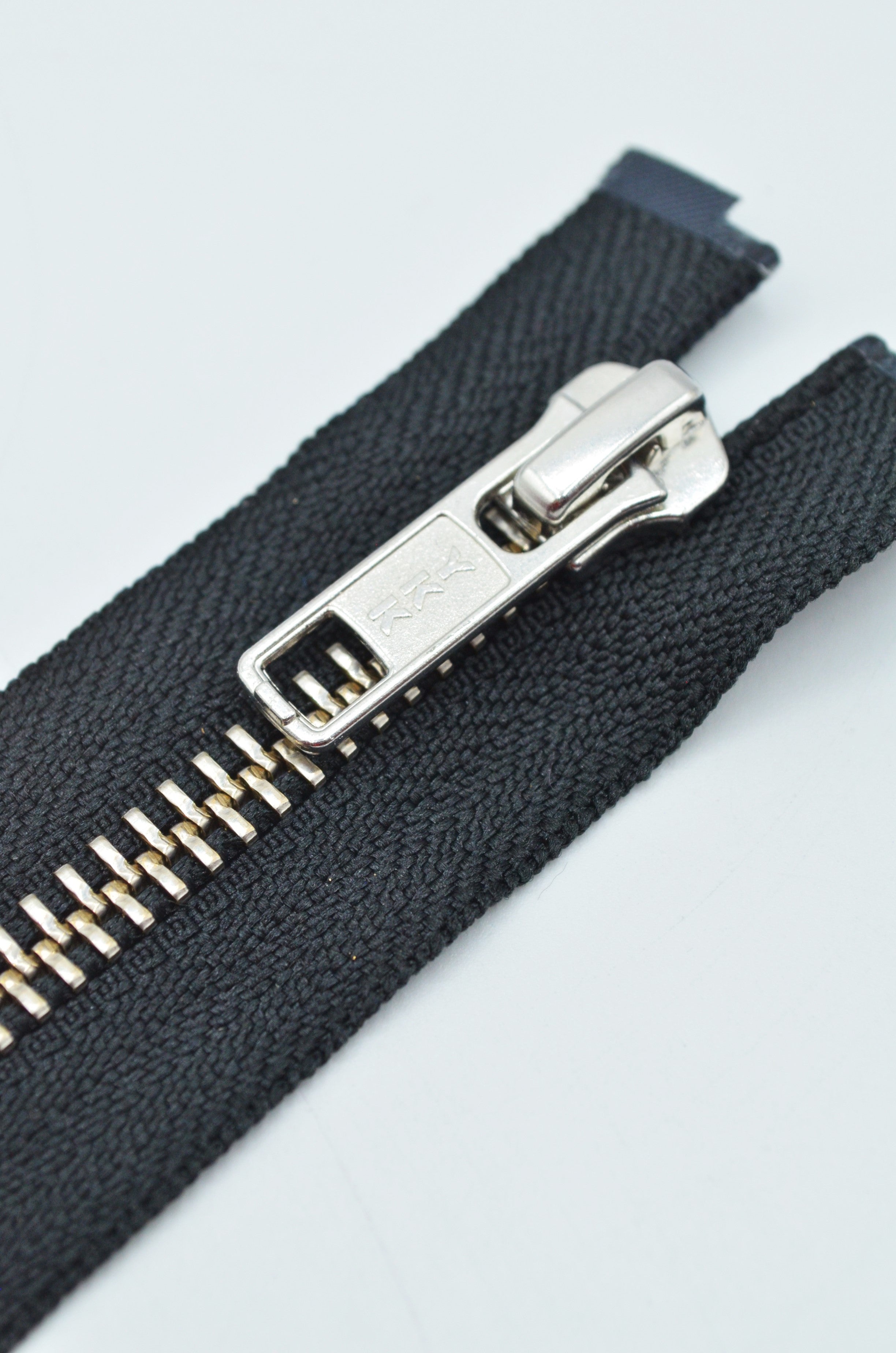 Fermoar YKK Metalic Detasabil 20cm, Negru