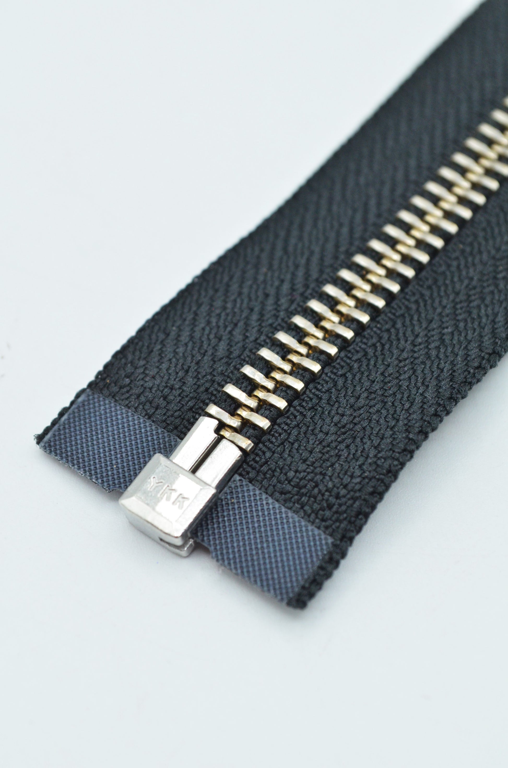 Fermoar YKK Metalic Detasabil 20cm, Negru