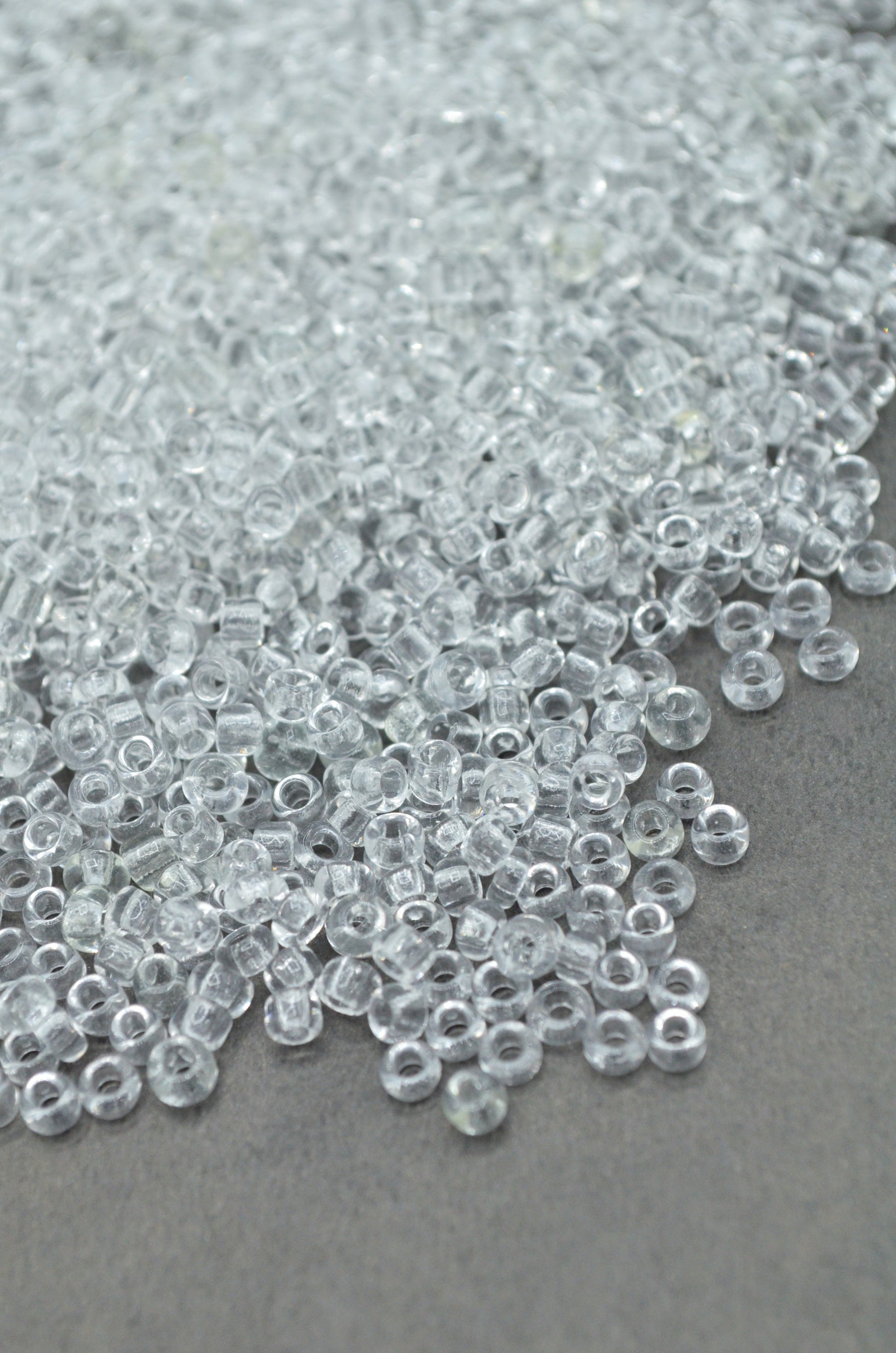 Margele 3mm, 35gr Transparent