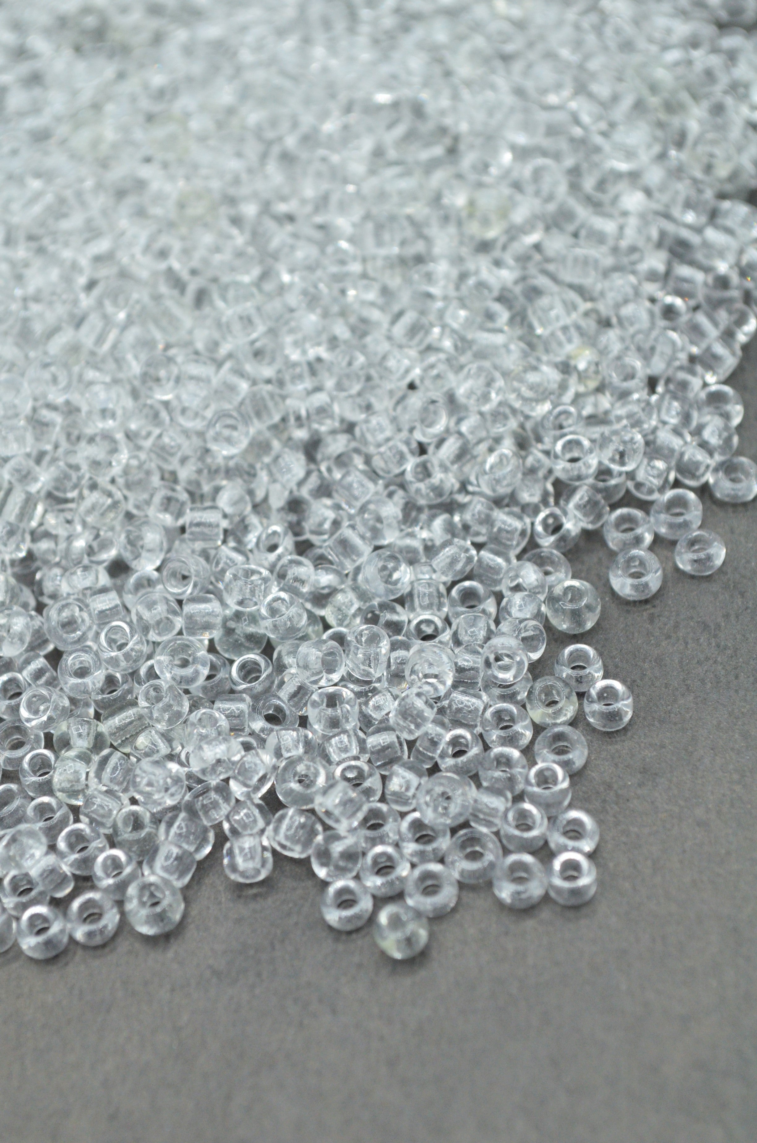 Margele 3mm, 35gr Transparent