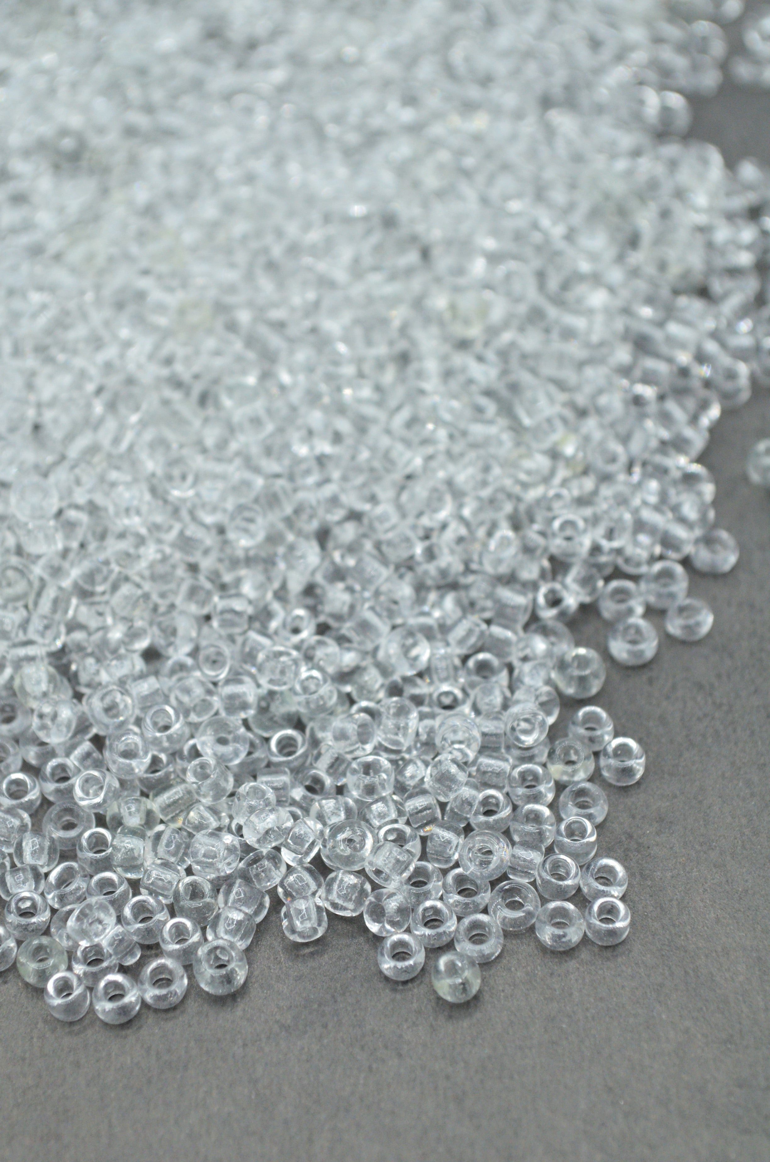 Margele 3mm, 35gr Transparent
