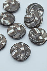 Nasturi De Plastic, 27mm, Maro