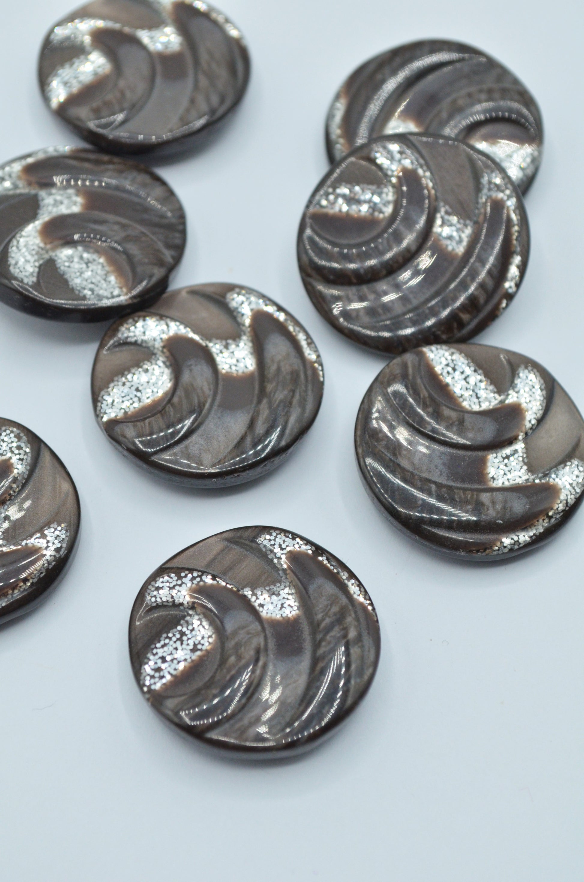 Nasturi De Plastic, 27mm, Maro