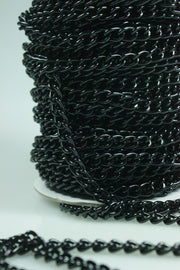 Lant Decorativ Negru, 8mm
