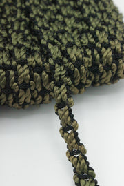 Lezarda 12mm, Negru Cu Verde