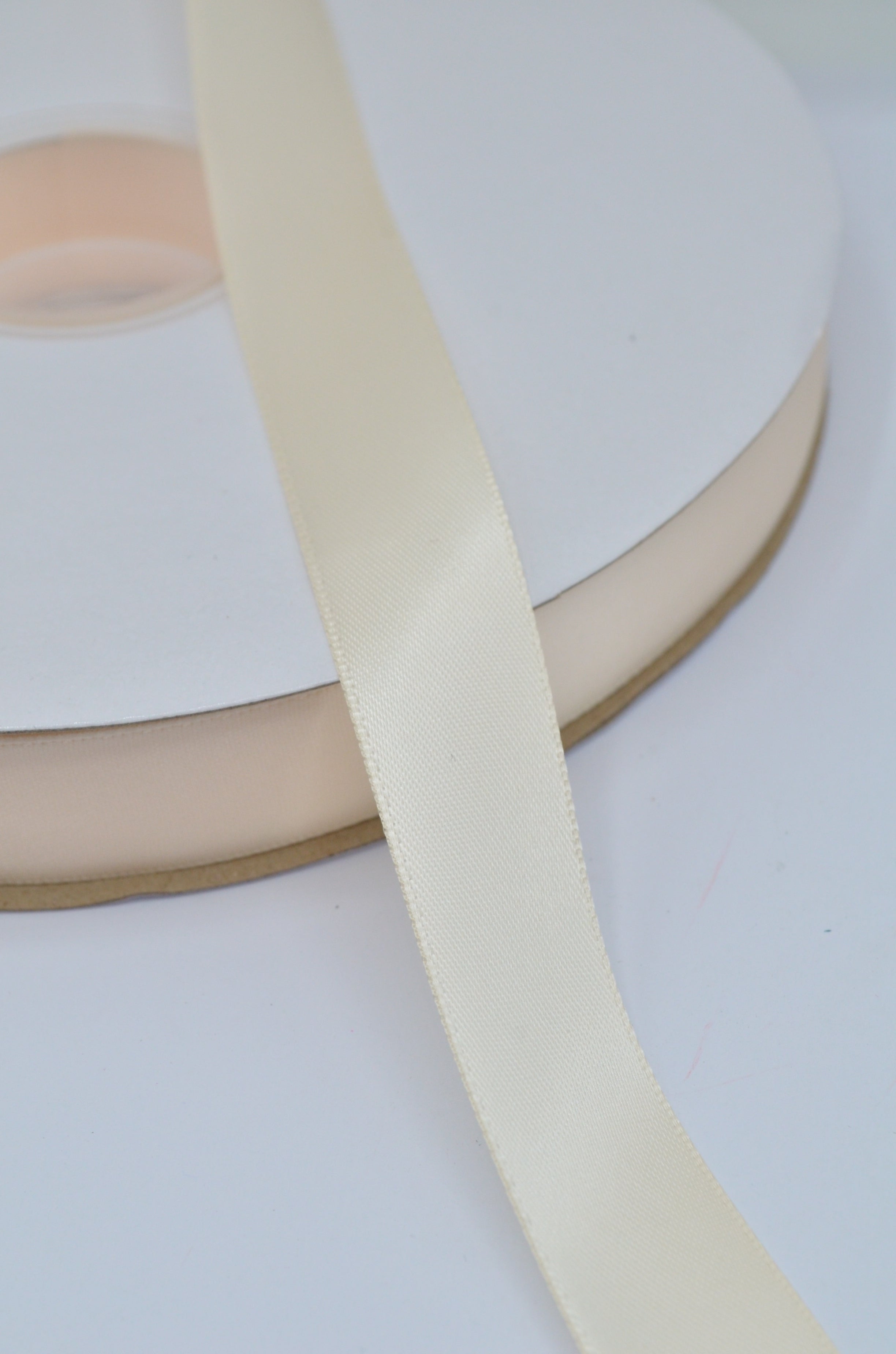 Panglica Dublu Satinata 20mm, Roz Piersica