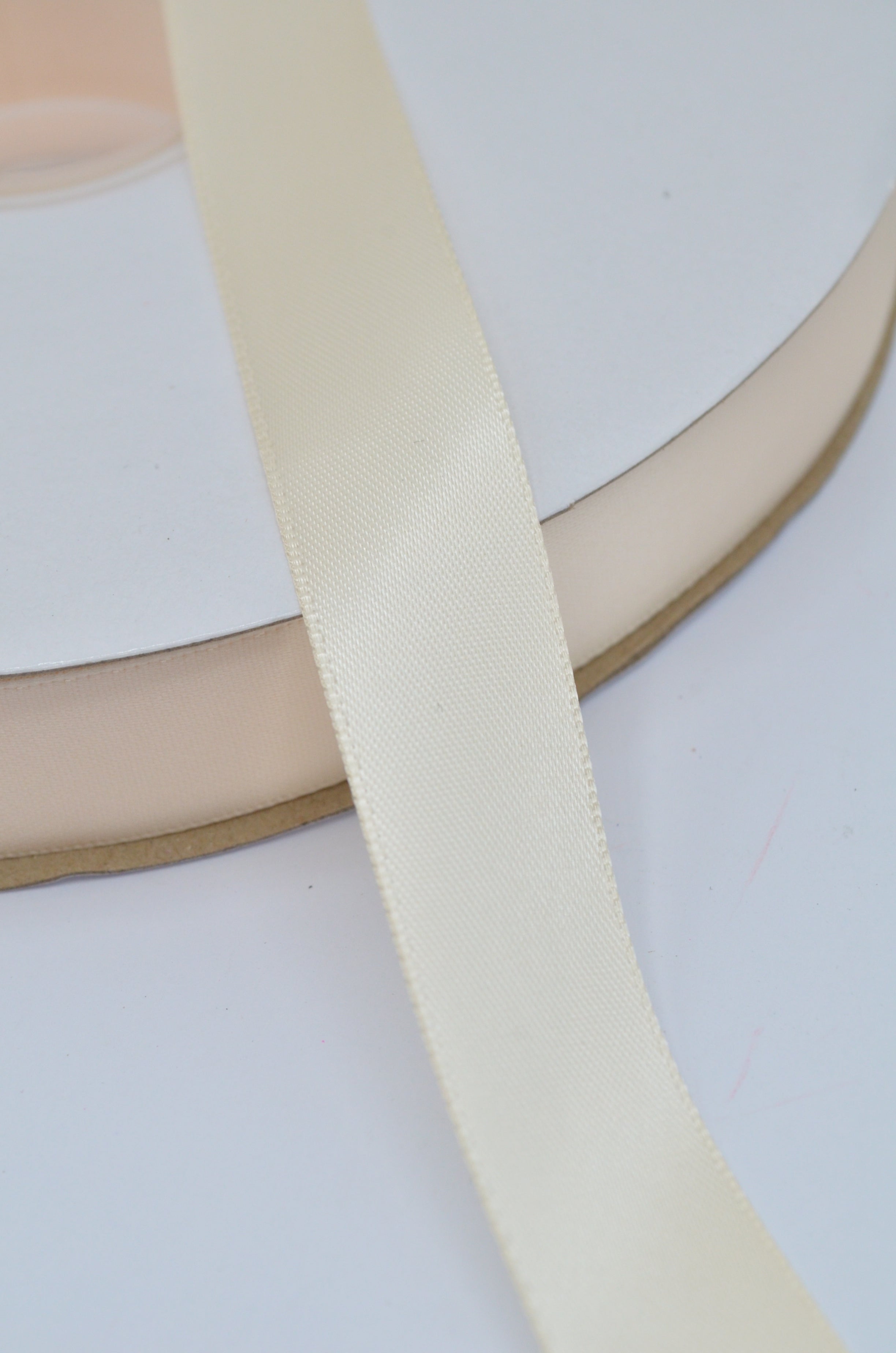 Panglica Dublu Satinata 20mm, Roz Piersica