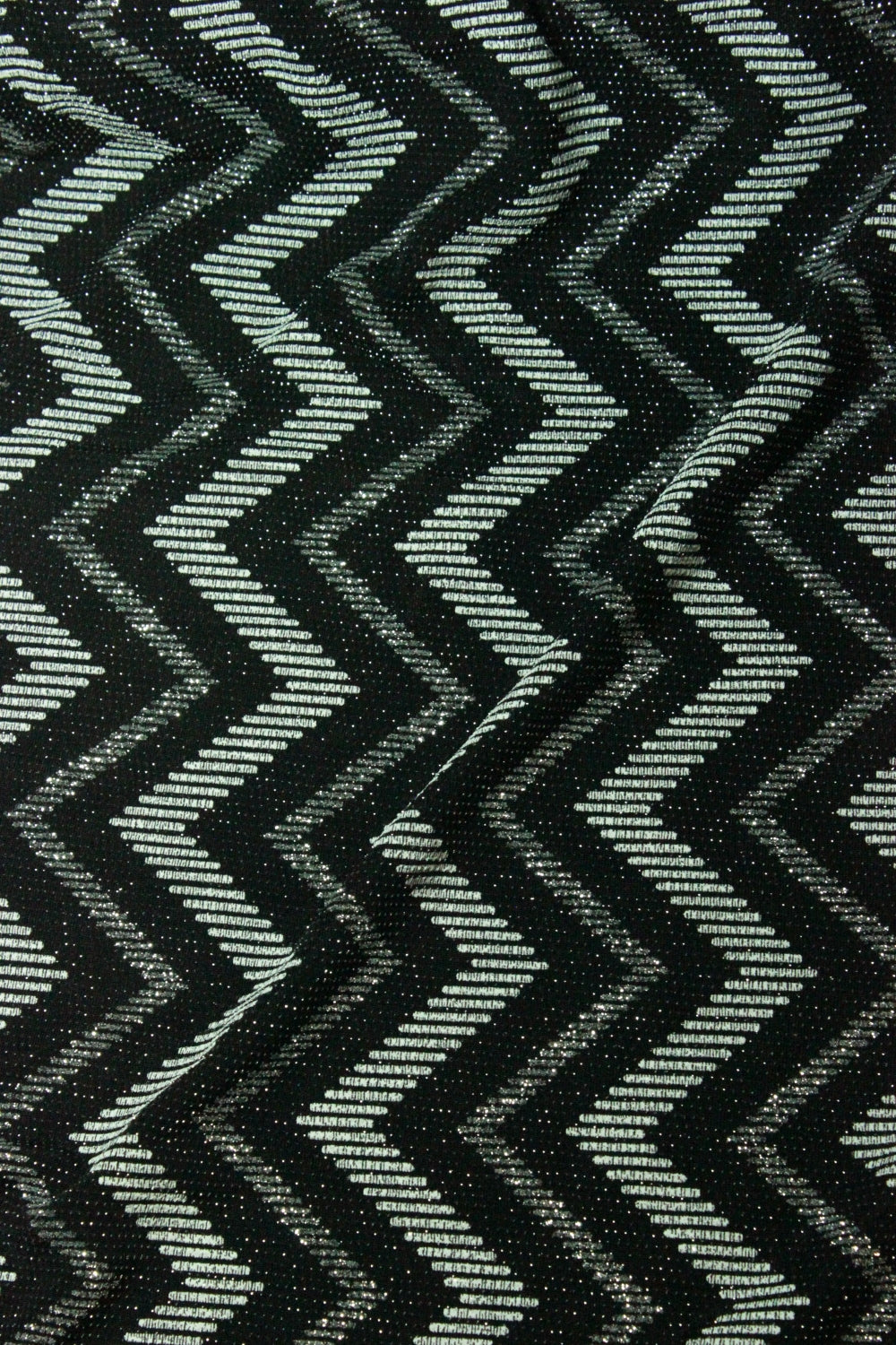 Lurex Negru Cu Argintiu
