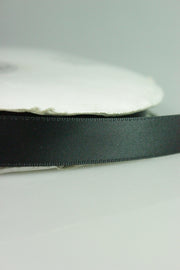 Panglica Dublu Satinata, 15mm, Negru