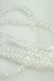 Cristale Fatetate, 4mm, (12gr/Sirag), Transparent