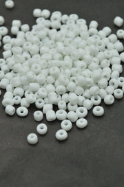 Margele 4mm, 35gr Alb
