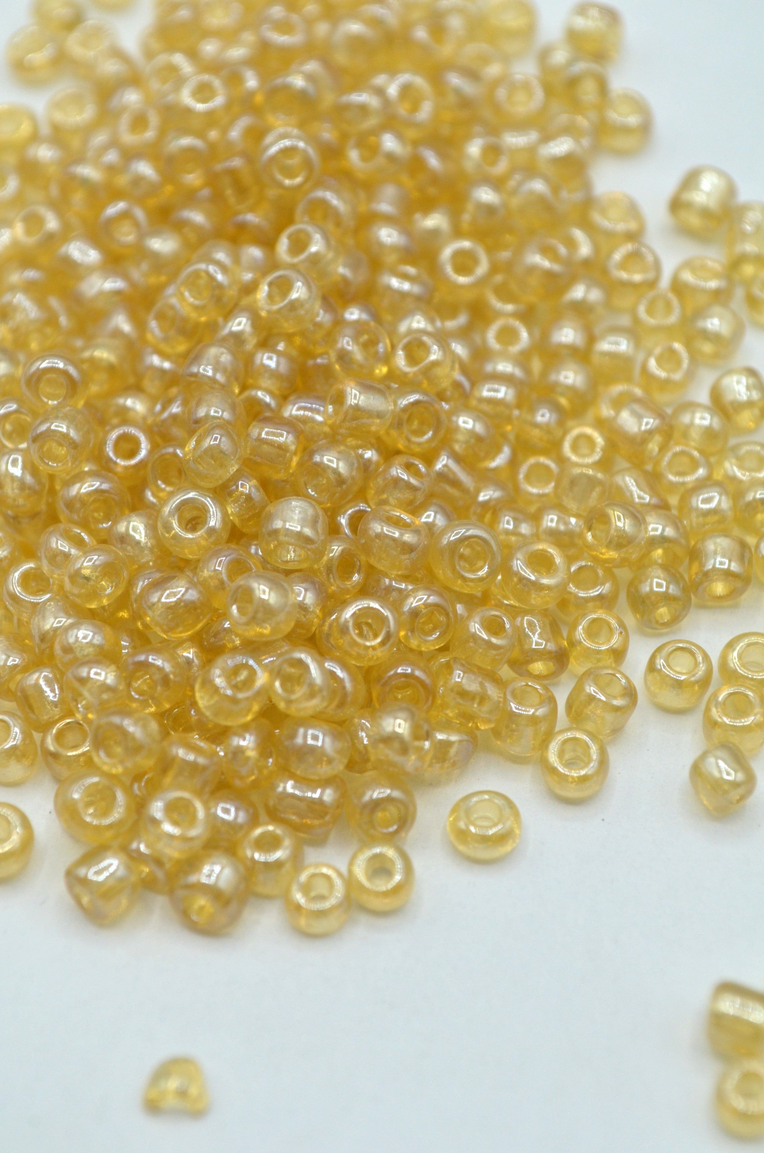 Margele 4mm, 35gr , Bej