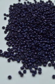 Margele 2mm, 35gr Bleumarin