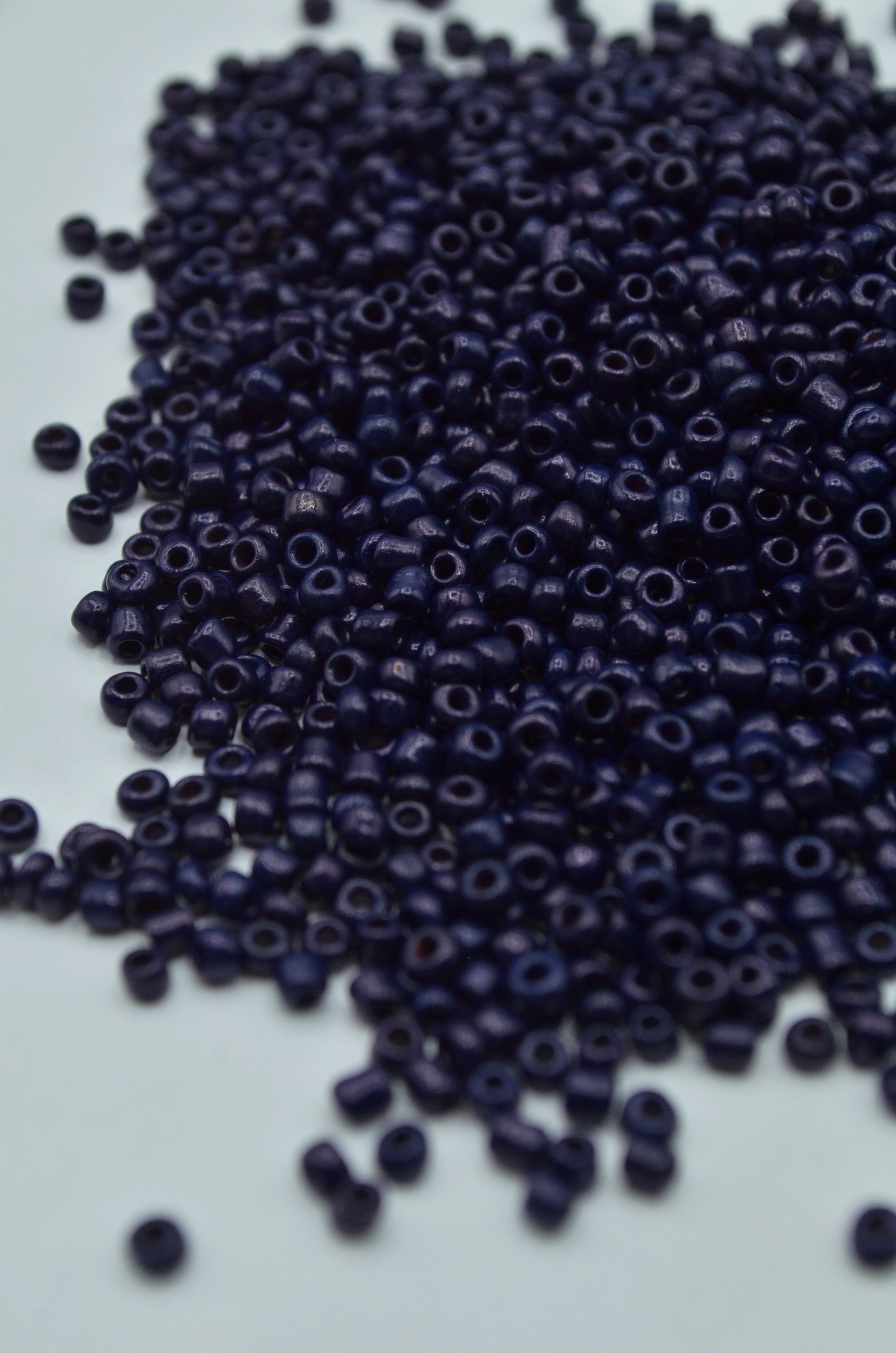 Margele 2mm, 35gr Bleumarin